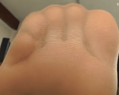 Pantyhose Toes Wiggle