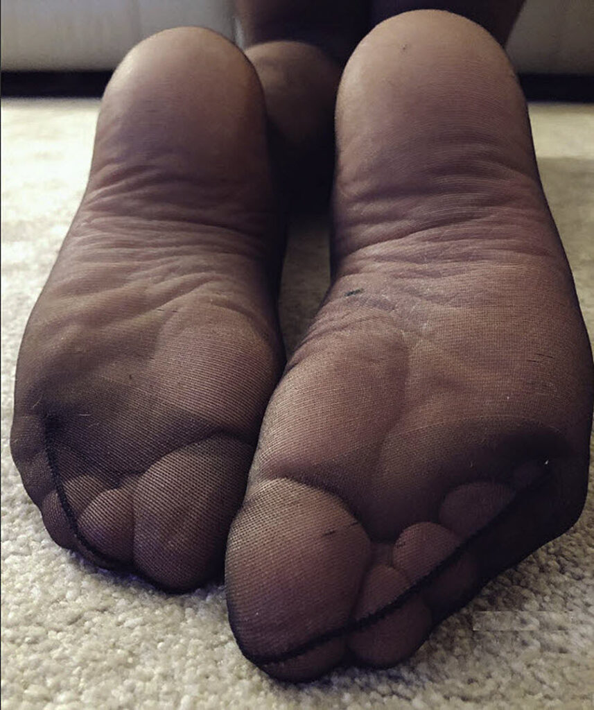 Pantyhose Feet Close Up POV